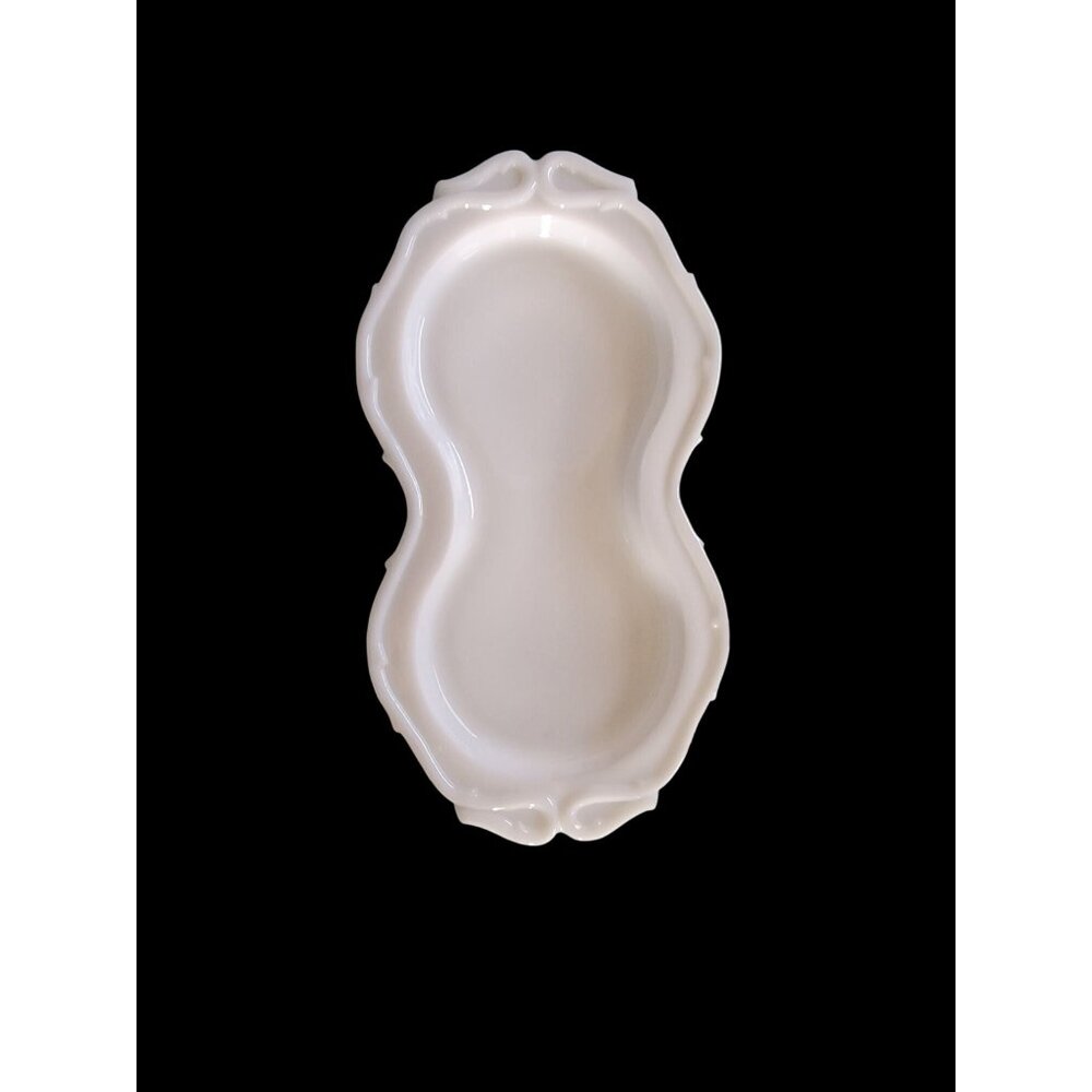 Vintage Fenton Hobnail Milk Glass Creamer & Sugar Set - Picture 9 of 10